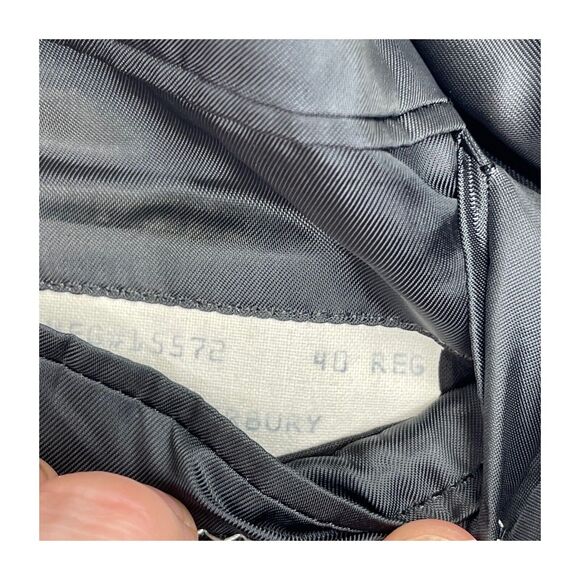 Hickey Freeman 100% Wool Brown Stripe 2 Button Blazer Sport Coat Size 40 Reg - Picture 2 of 10